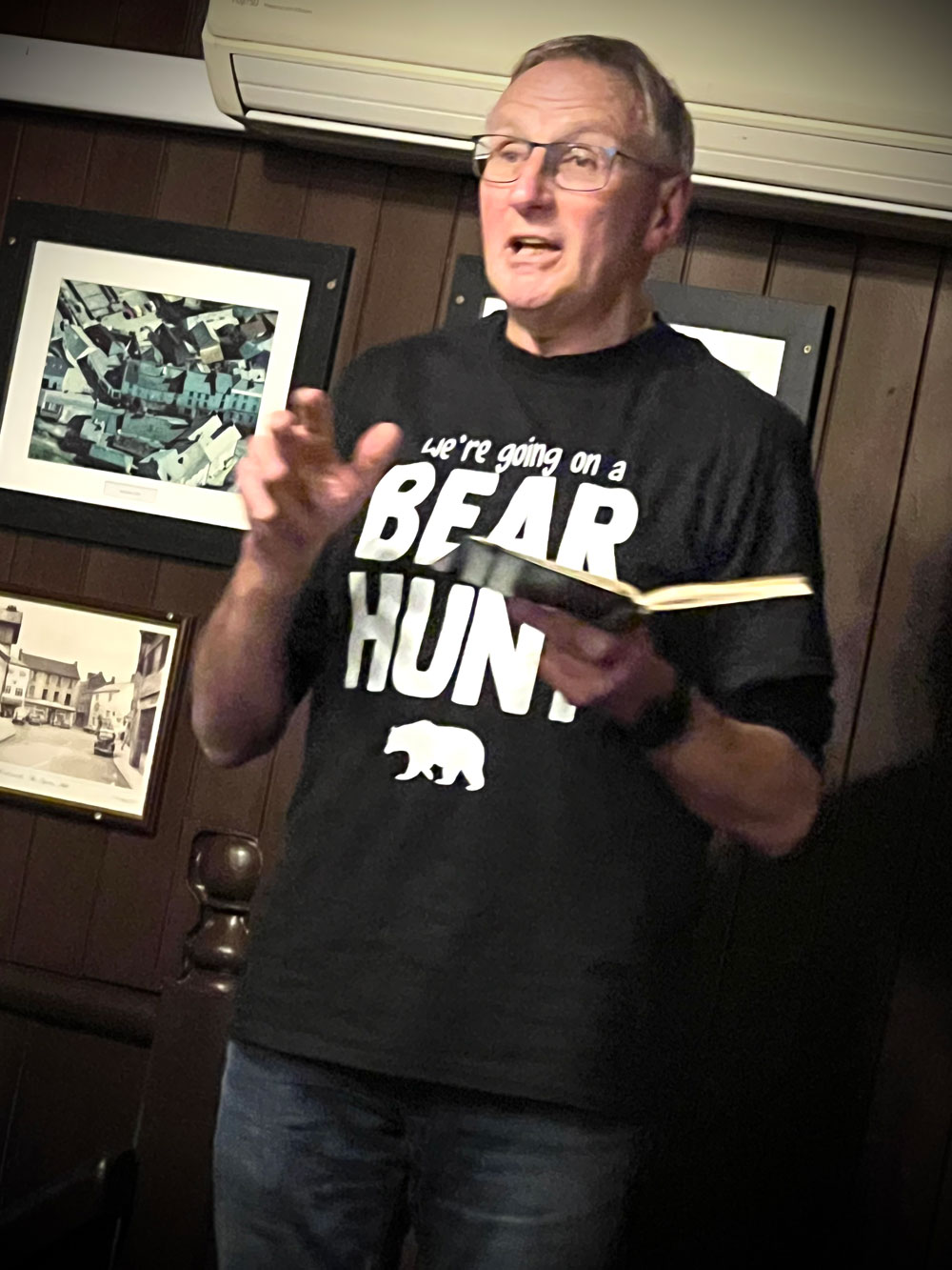 Bear Hunt relay race